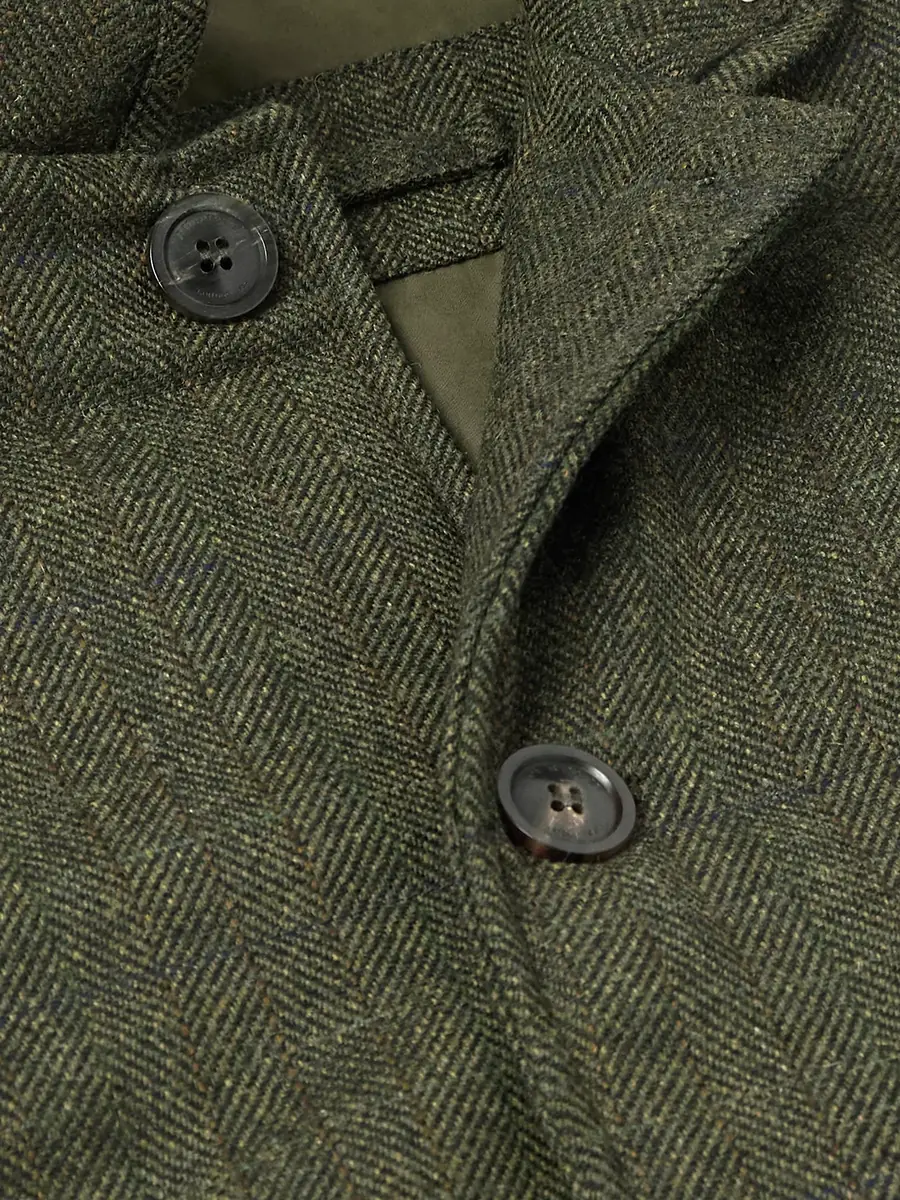 Purdey Padded Herringbone Wool-Blend Gilet - Men | Thumbnail 5 Purdey Padded Herringbone Wool-Blend Gilet - Men | Thumbnail 5