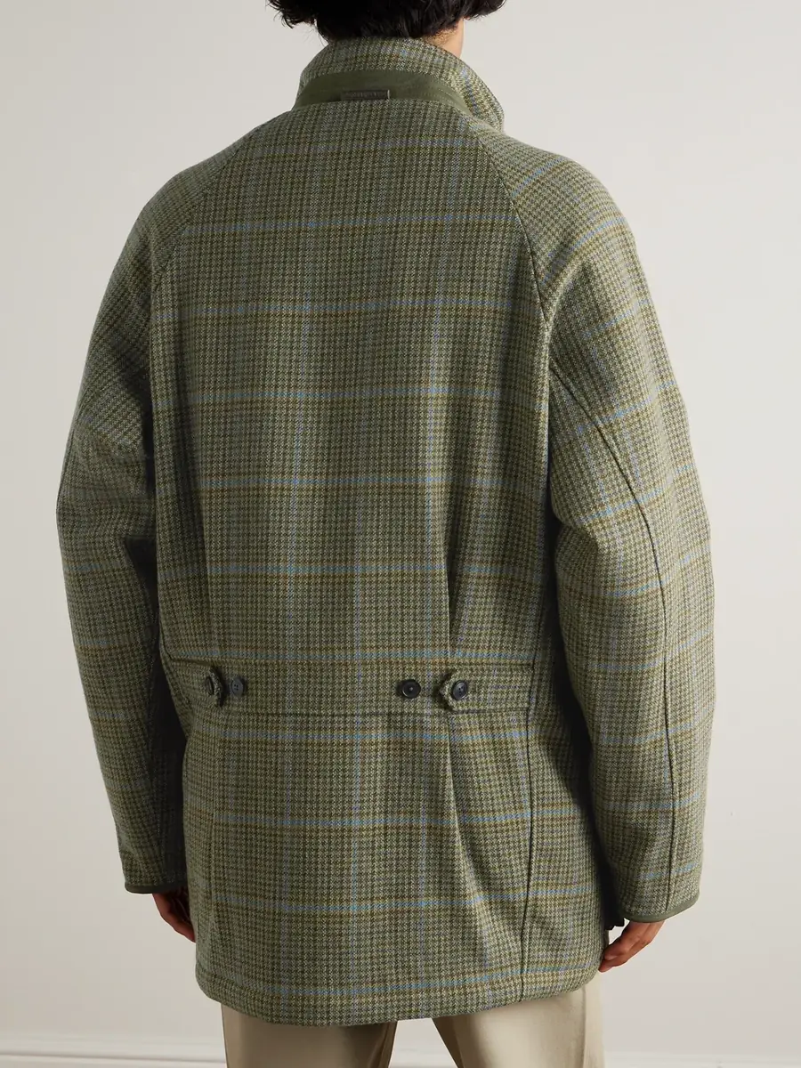 Purdey Tom Checked Wool-Tweed Coat - Men | Thumbnail 3