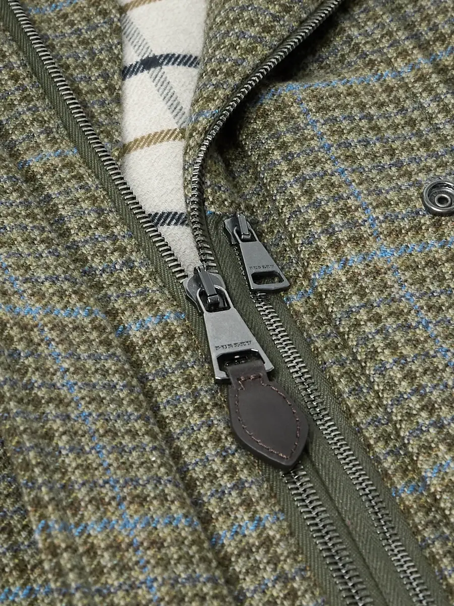 Purdey Tom Checked Wool-Tweed Coat - Men | Thumbnail 4