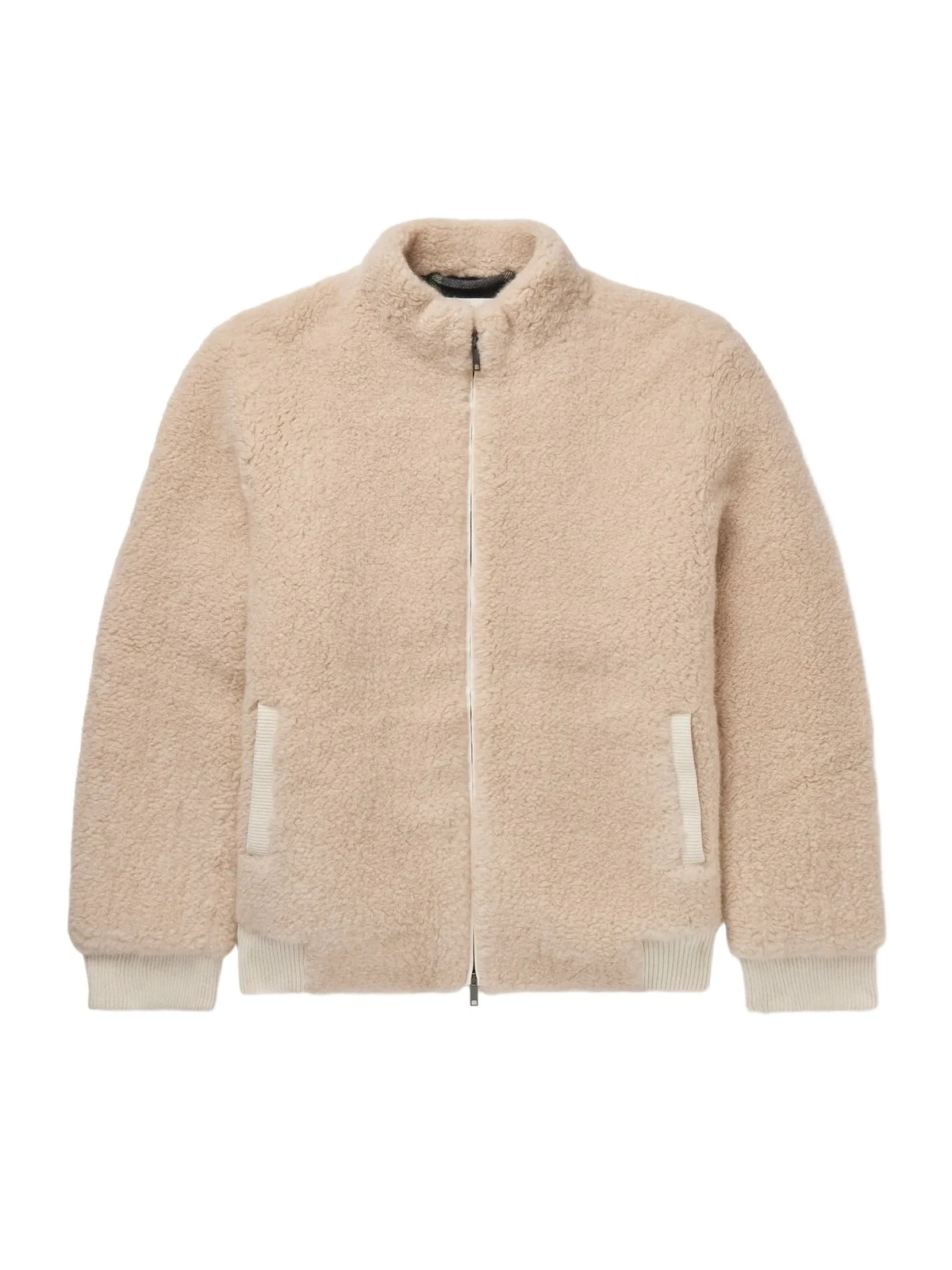God’s True Cashmere Cashmere-Fleece Bomber Jacket - Men