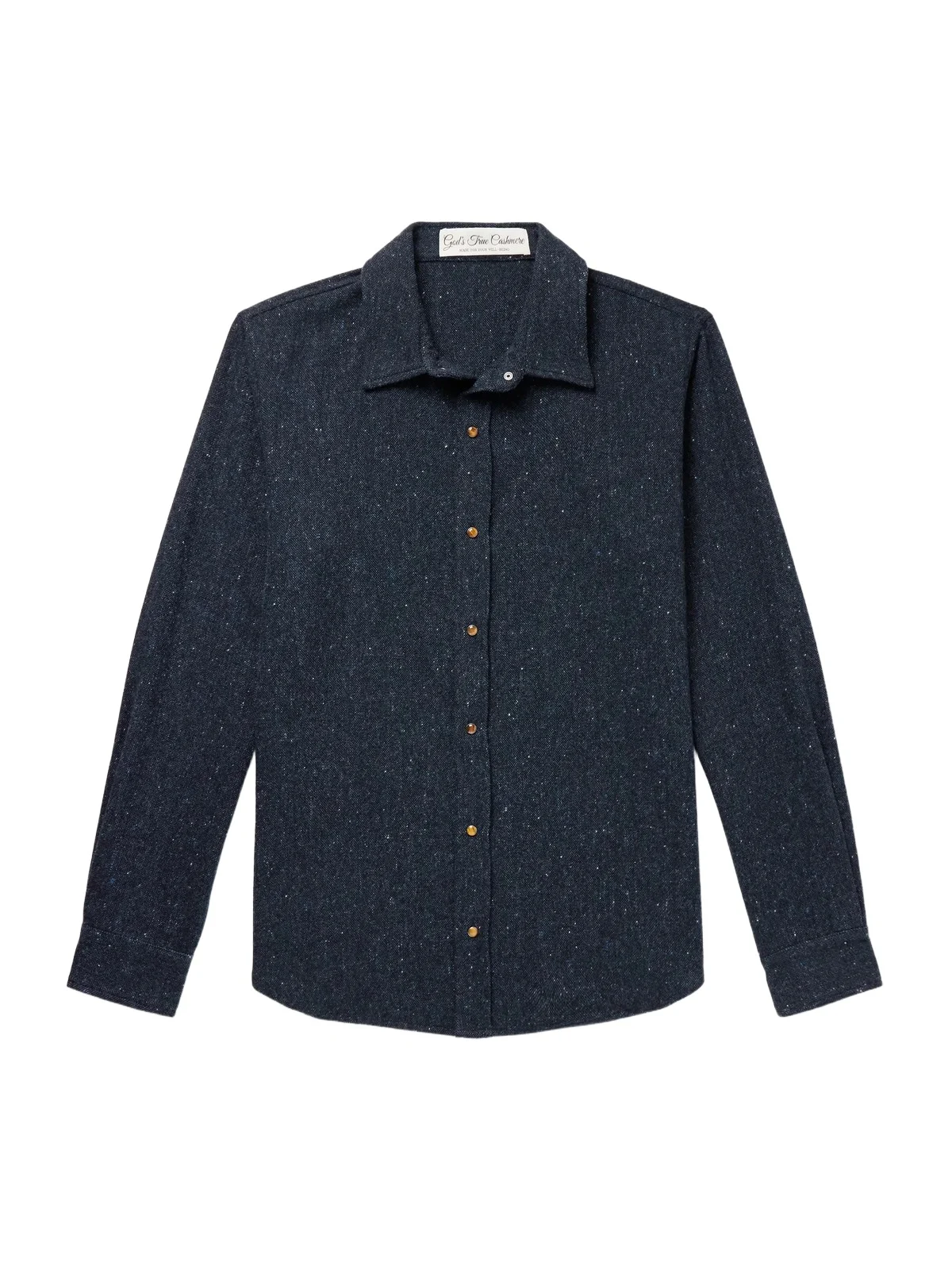 God’s True Cashmere Cashmere and Wool-Blend Shirt - Men