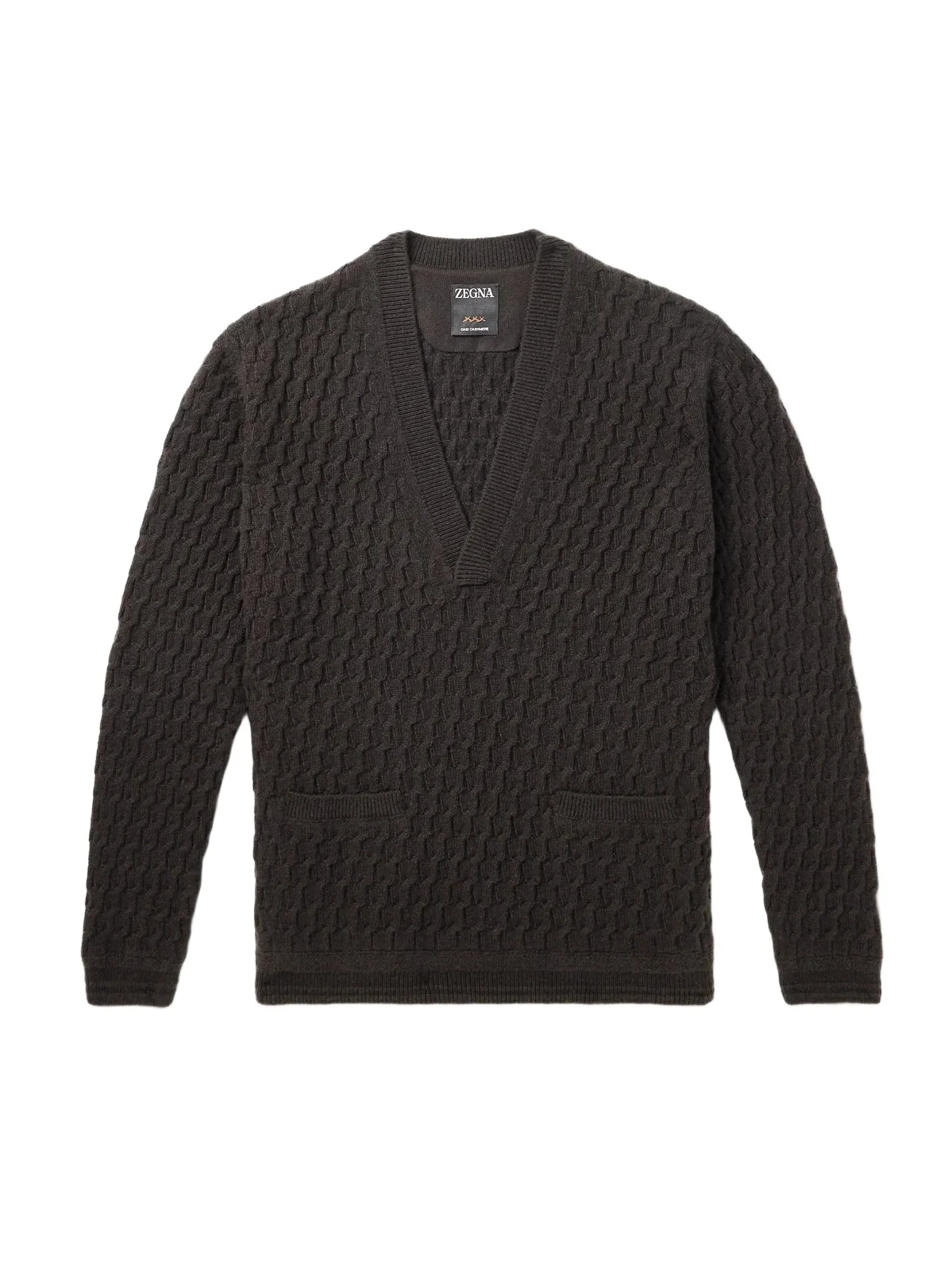 Cable-Knit Oasi Cashmere Sweater - Men Cable-Knit Oasi Cashmere Sweater - Men