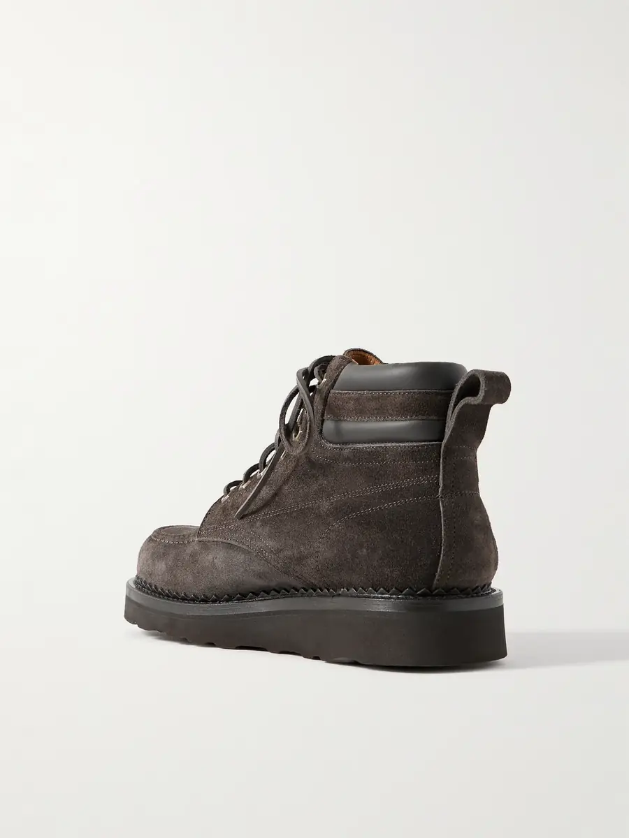 Yuketen Leather-Trimmed Suede Boots - Men | Thumbnail 4 Yuketen Leather-Trimmed Suede Boots - Men | Thumbnail 4