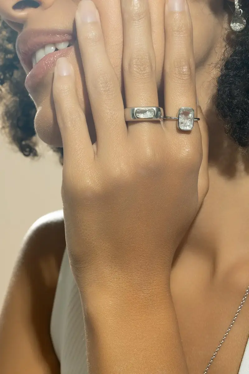 MORITZ GLIK Diamond Petite Ten Fourteen Ring | Thumbnail 2 MORITZ GLIK Diamond Petite Ten Fourteen Ring | Thumbnail 2