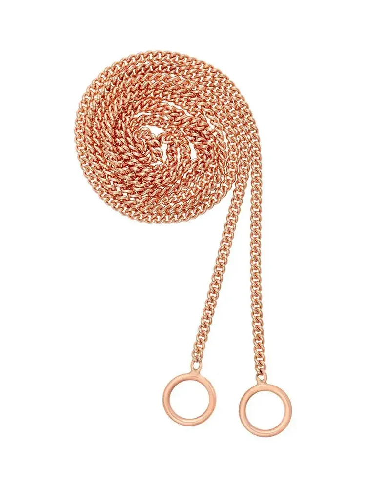 Not So Heavy Curb Chain - Rose Gold - 16in