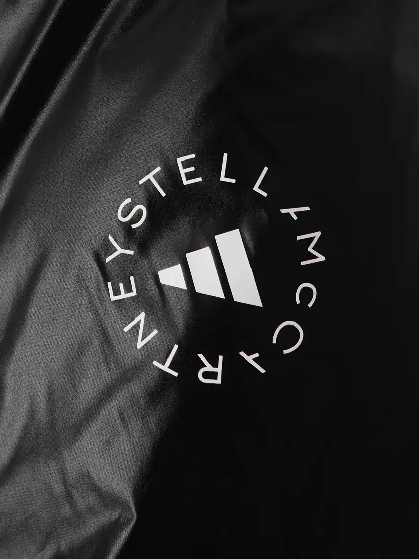 adidas by Stella McCartney Hooded Padded Quilted Recycled Shell Jacket | Thumbnail 4