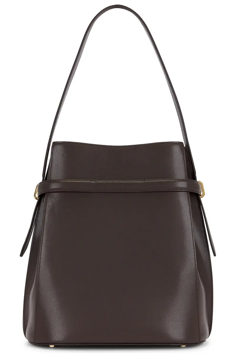 TOTEME Belted Leather Bucket Bag | Thumbnail 3
