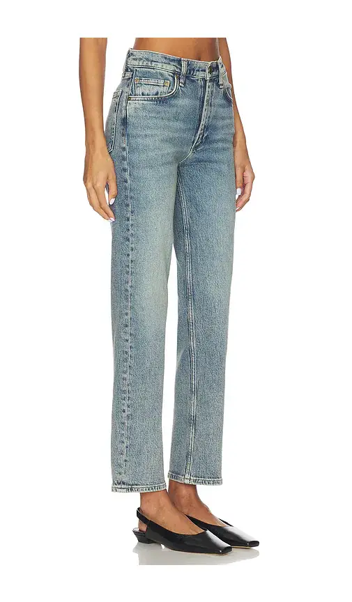 rag & bone Harlow Mid-Rise Ankle Straight Jeans | Thumbnail 2 rag & bone Harlow Mid-Rise Ankle Straight Jeans | Thumbnail 2