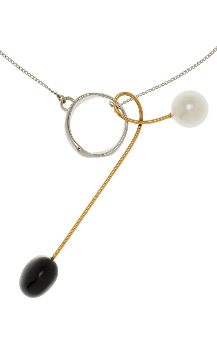 Dries Van Noten Gold-Plated Pearl Necklace | Thumbnail 7 Dries Van Noten Gold-Plated Pearl Necklace | Thumbnail 7