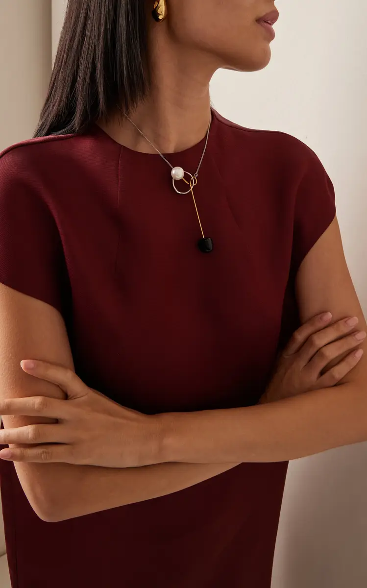 Dries Van Noten Gold-Plated Pearl Necklace | Thumbnail 8 Dries Van Noten Gold-Plated Pearl Necklace | Thumbnail 8