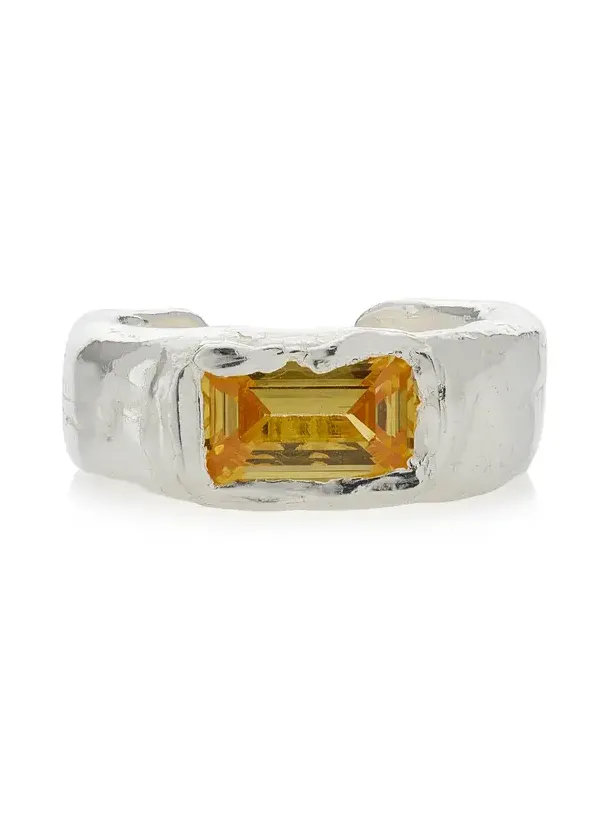 Simuero Costa Rhodium-Plated Toe Ring