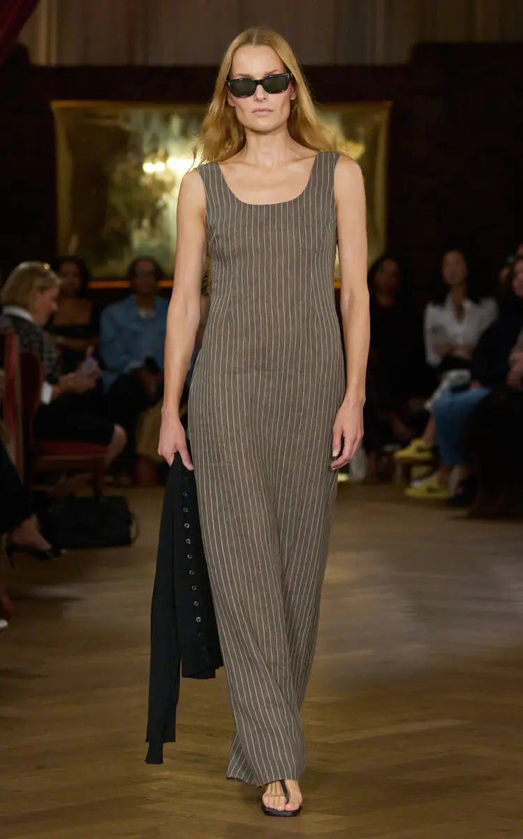 KALLMEYER Isadora Linen-Blend Gown | Thumbnail 10