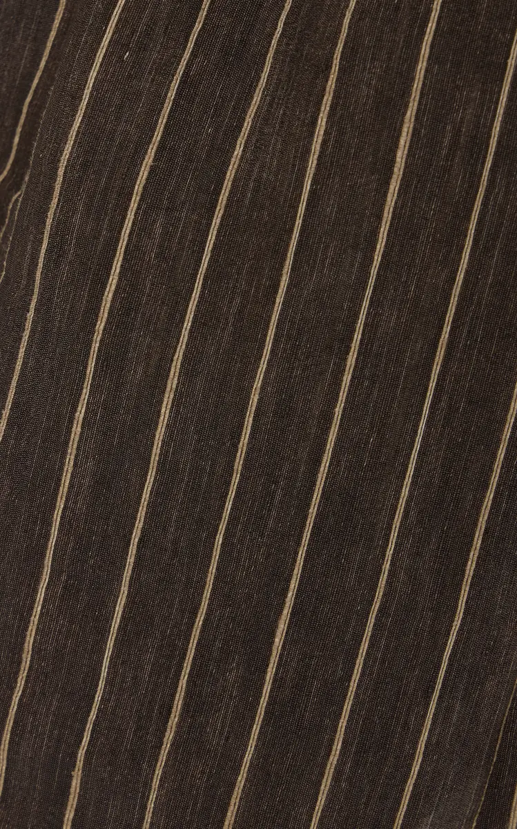 KALLMEYER Regina Pinstriped Linen-Blend Midi Skirt | Thumbnail 6 KALLMEYER Regina Pinstriped Linen-Blend Midi Skirt | Thumbnail 6