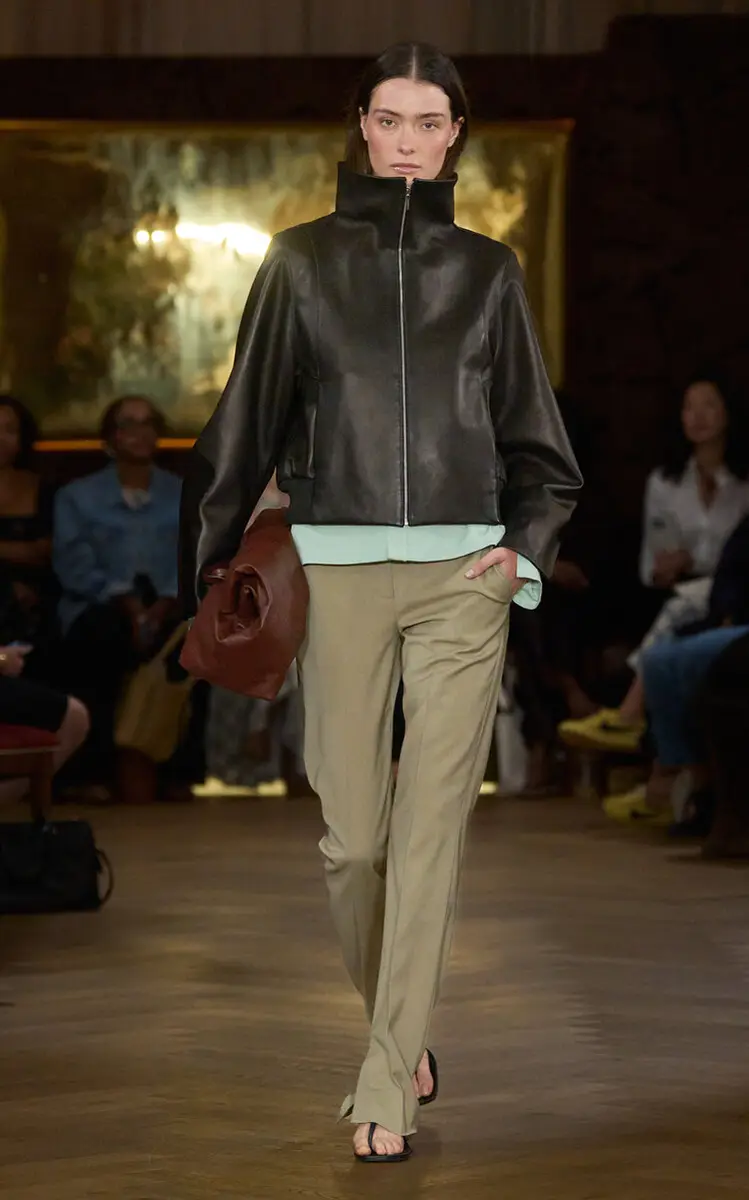 KALLMEYER Liam Leather Bomber Jacket | Thumbnail 2
