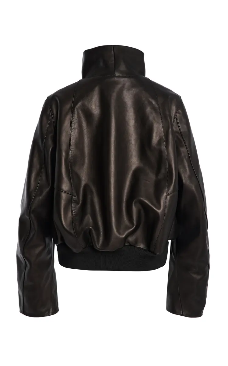 KALLMEYER Liam Leather Bomber Jacket | Thumbnail 3