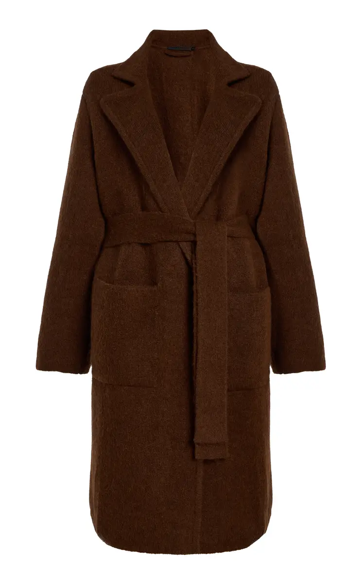 Jessica Alpaca-Blend Sweater Coat
