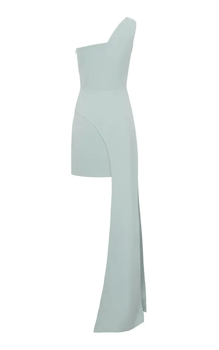 Antonio Grimaldi Agatha Asymmetric Cady Mini Dress | Thumbnail 3