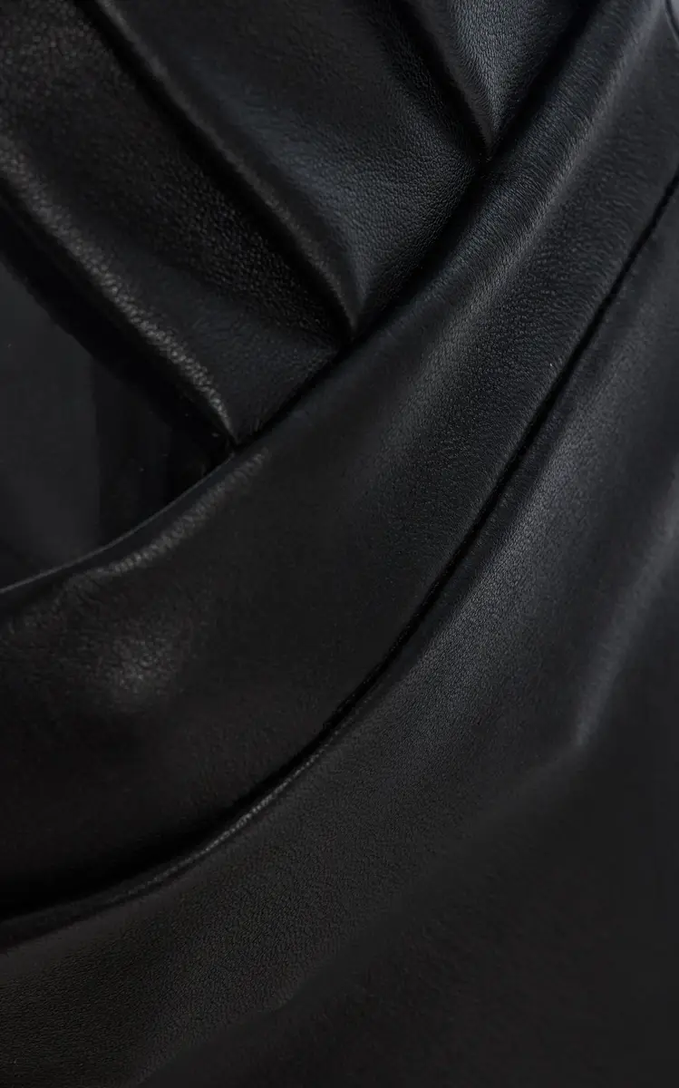 LaQuan Smith Leather Halter Top | Thumbnail 7 LaQuan Smith Leather Halter Top | Thumbnail 7