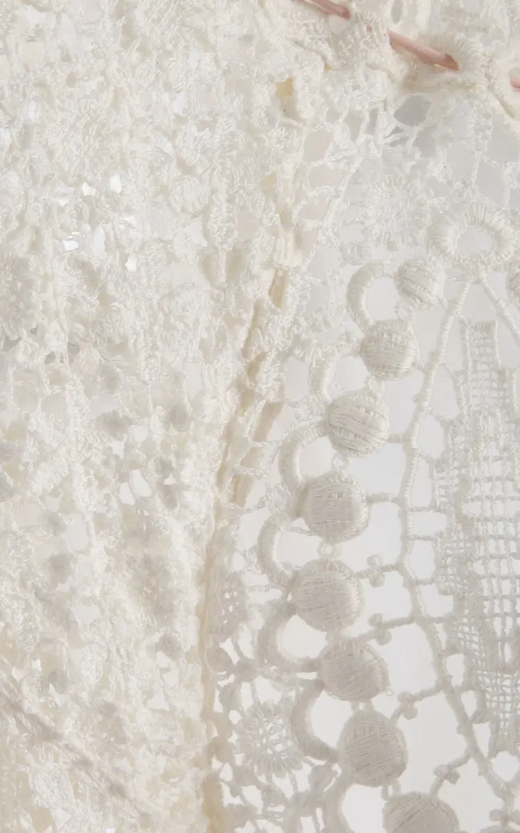 Isabel Marant Hyliana Knit Cotton Lace Top | Thumbnail 6