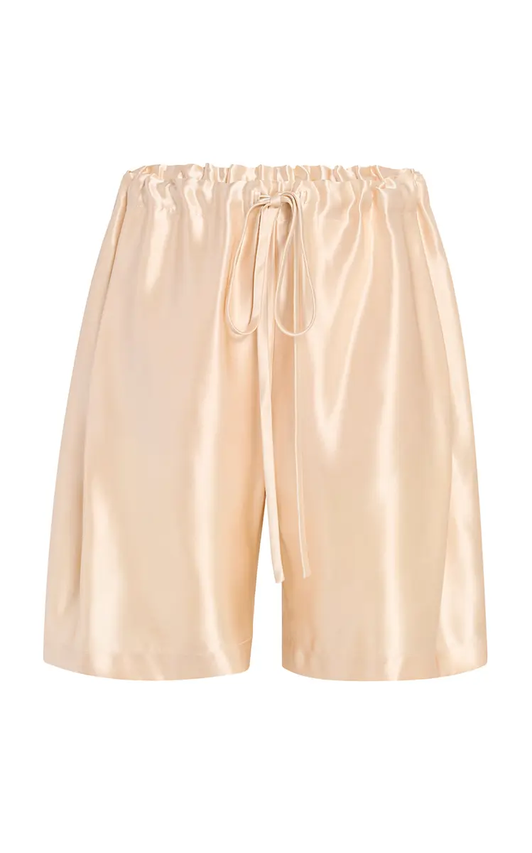 Khaite Rohe Satin Shorts | Thumbnail 5 Khaite Rohe Satin Shorts | Thumbnail 5