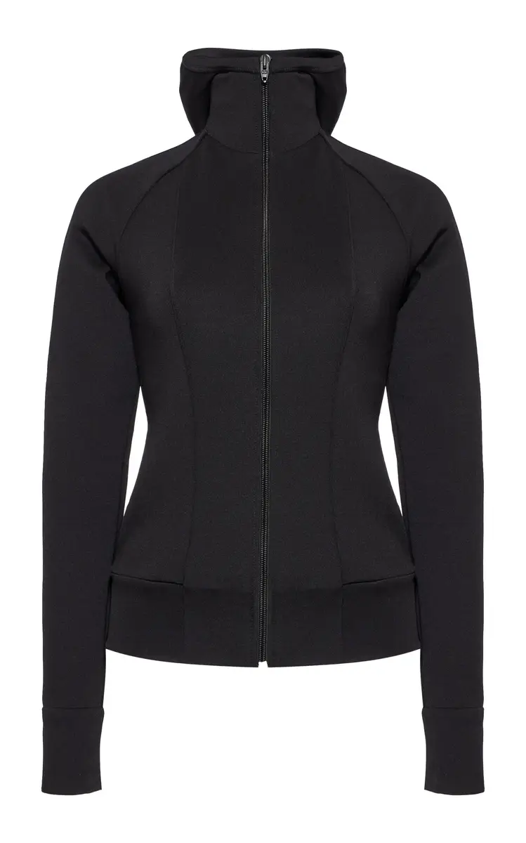 Valentino Garavani Structured Technical Jersey Sweatshirt | Image 1 Valentino Garavani Structured Technical Jersey Sweatshirt | Image 1