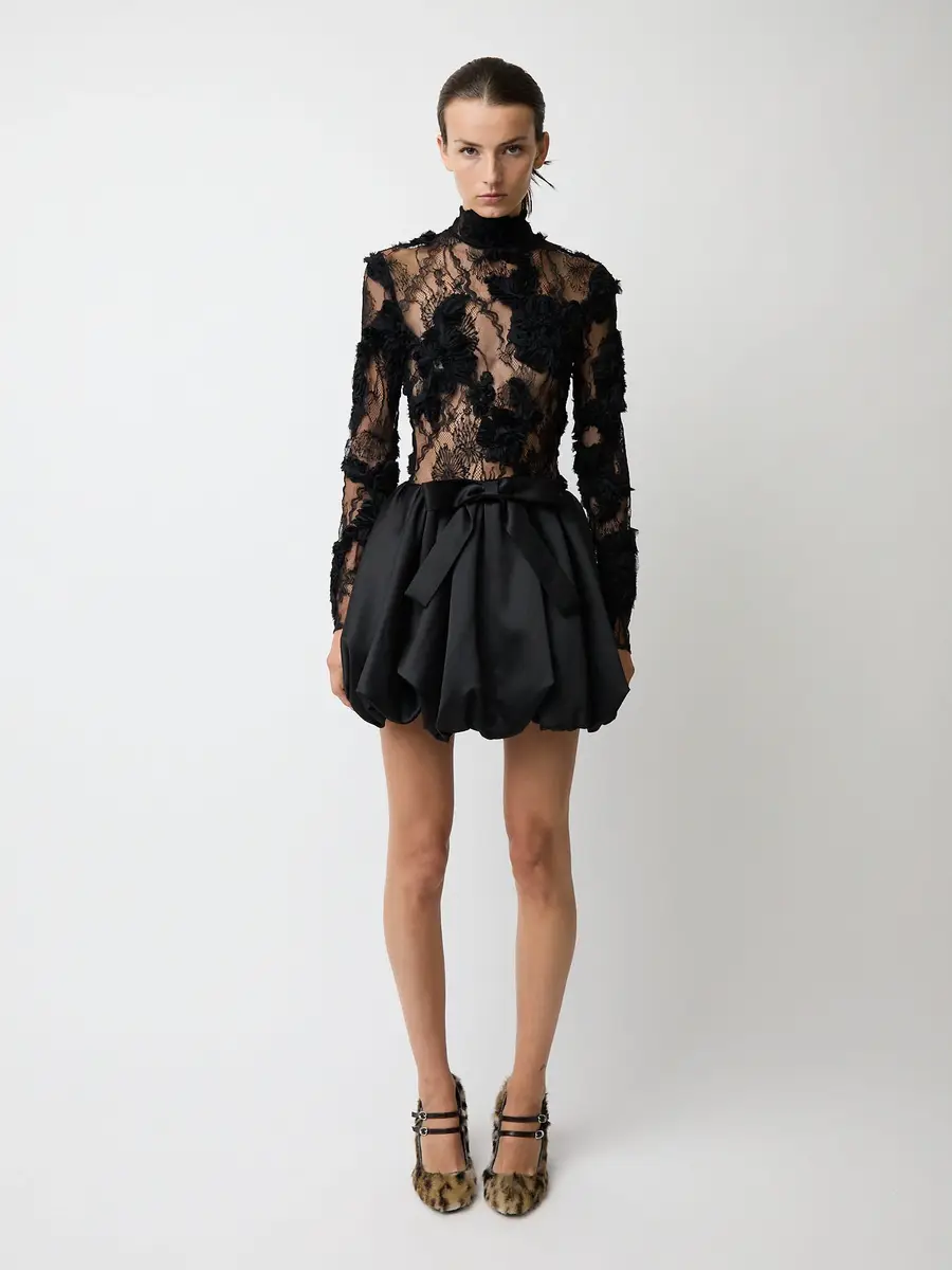 Aknvas The Jette cocktail dress in black | Thumbnail 5