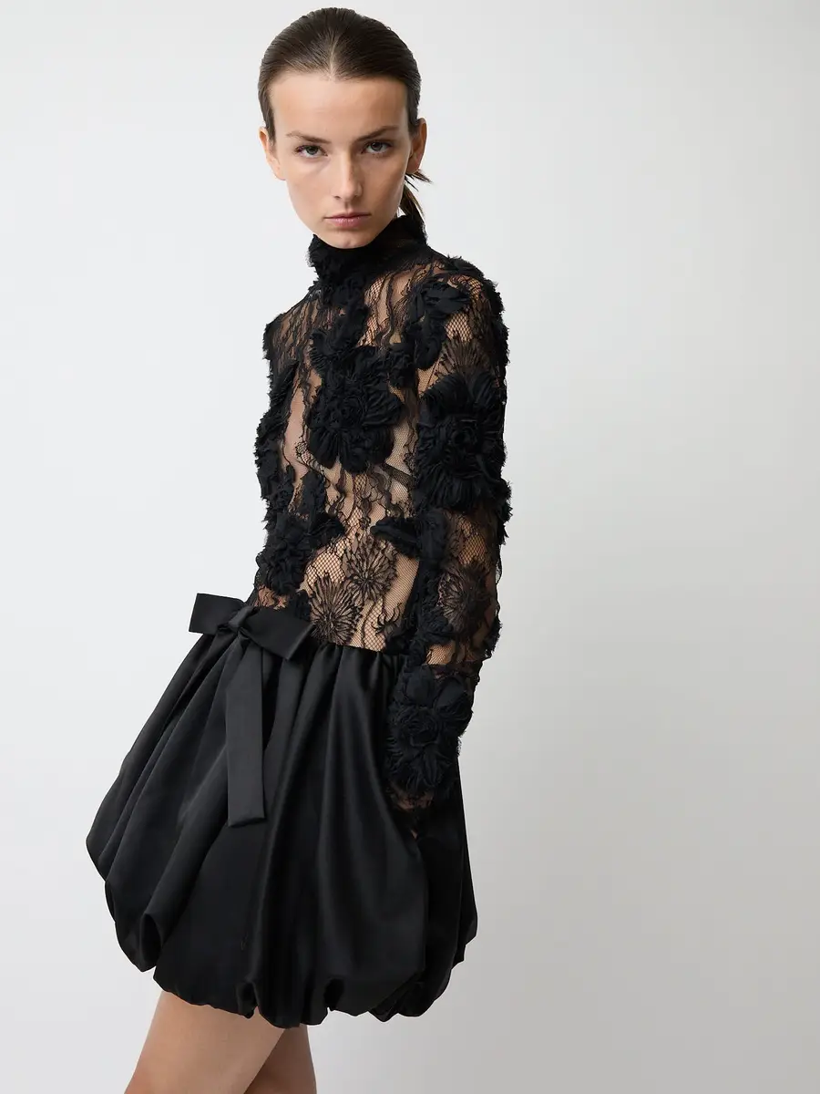Aknvas The Jette cocktail dress in black | Thumbnail 8