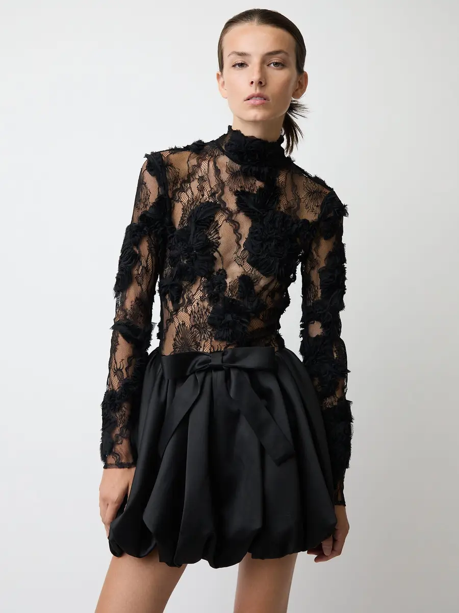 Aknvas The Jette cocktail dress in black | Thumbnail 10