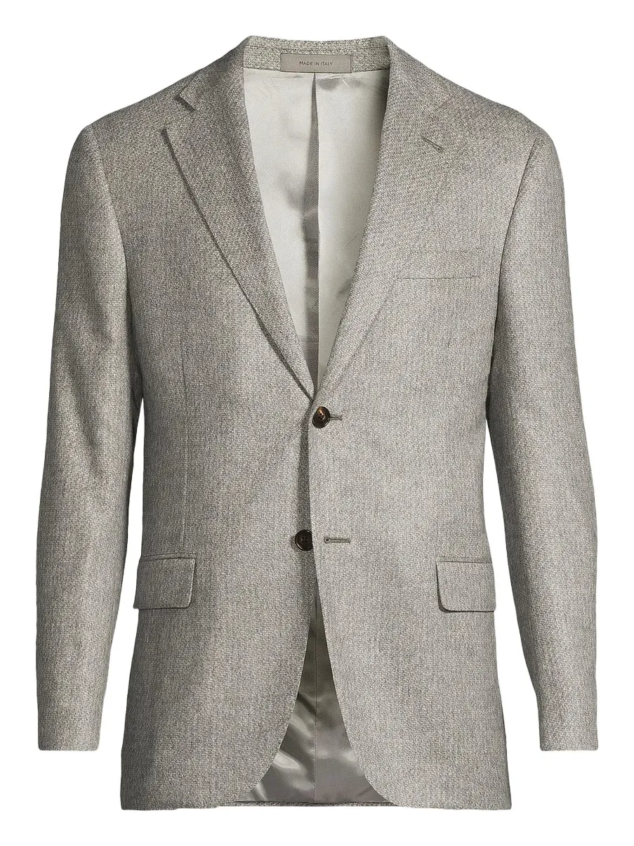 Men's Silk-Cashmere Sport Coat Men's Silk-Cashmere Sport Coat