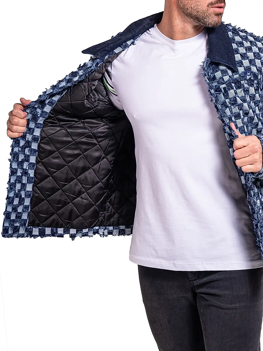 Maceoo Men's Denim Ascension Jacket | Thumbnail 3 Maceoo Men's Denim Ascension Jacket | Thumbnail 3
