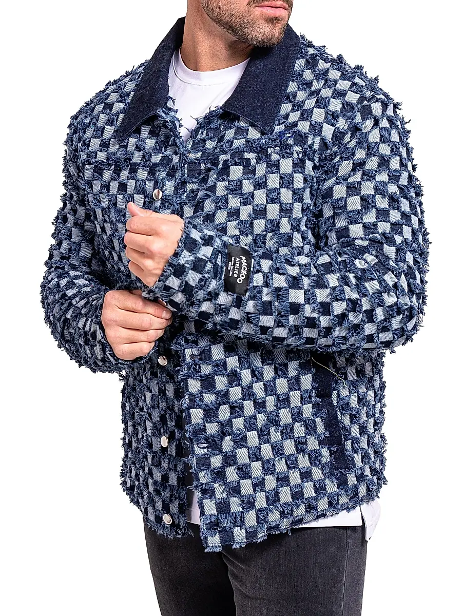 Maceoo Men's Denim Ascension Jacket | Thumbnail 6 Maceoo Men's Denim Ascension Jacket | Thumbnail 6