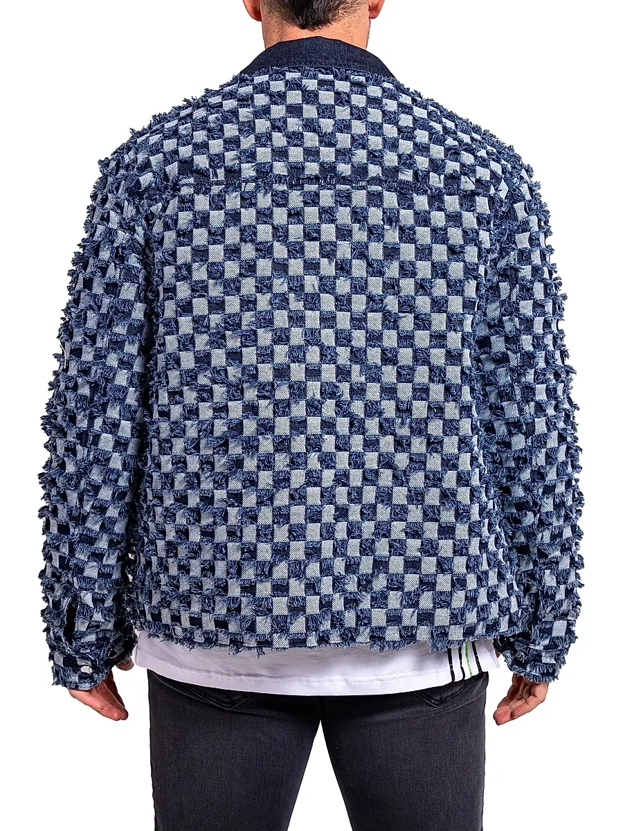 Maceoo Men's Denim Ascension Jacket | Thumbnail 7 Maceoo Men's Denim Ascension Jacket | Thumbnail 7