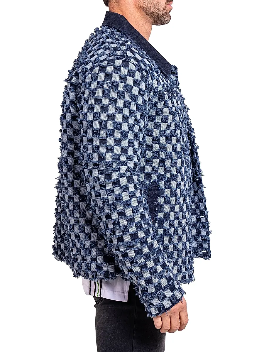 Maceoo Men's Denim Ascension Jacket | Thumbnail 8 Maceoo Men's Denim Ascension Jacket | Thumbnail 8