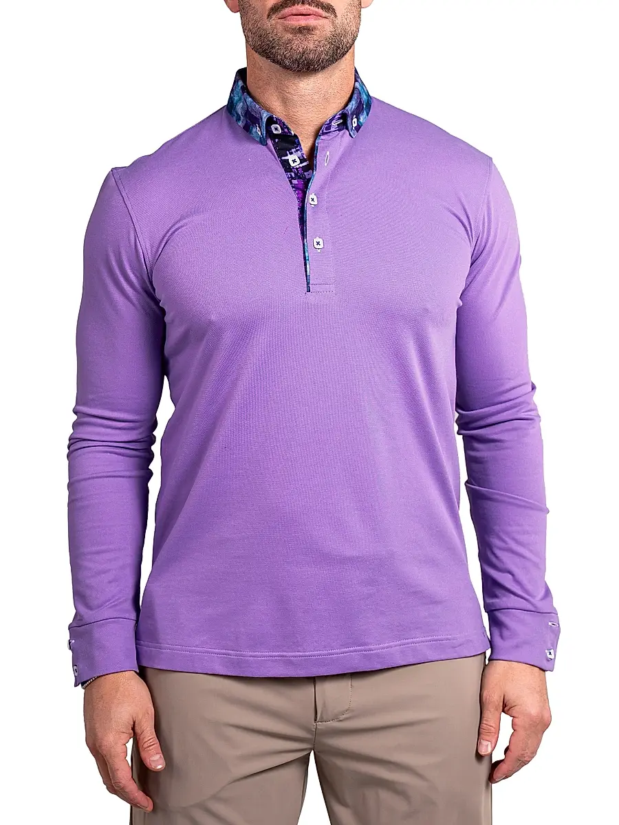 Maceoo Men's Newton Ascension Polo Shirt | Thumbnail 2 Maceoo Men's Newton Ascension Polo Shirt | Thumbnail 2