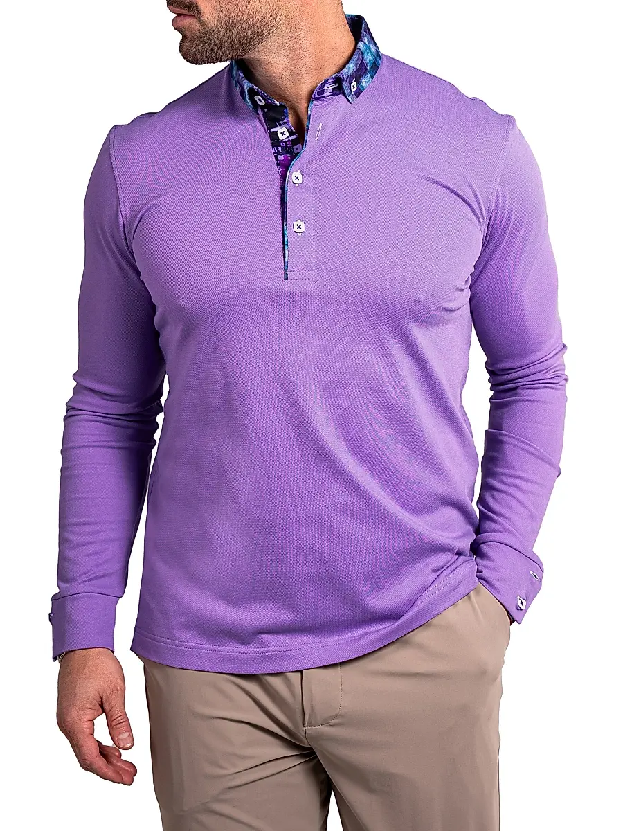 Maceoo Men's Newton Ascension Polo Shirt | Thumbnail 3 Maceoo Men's Newton Ascension Polo Shirt | Thumbnail 3