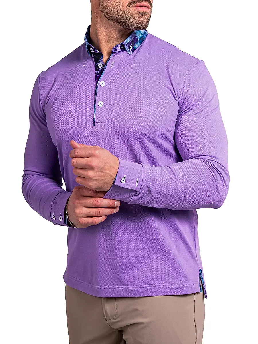 Maceoo Men's Newton Ascension Polo Shirt | Thumbnail 4 Maceoo Men's Newton Ascension Polo Shirt | Thumbnail 4