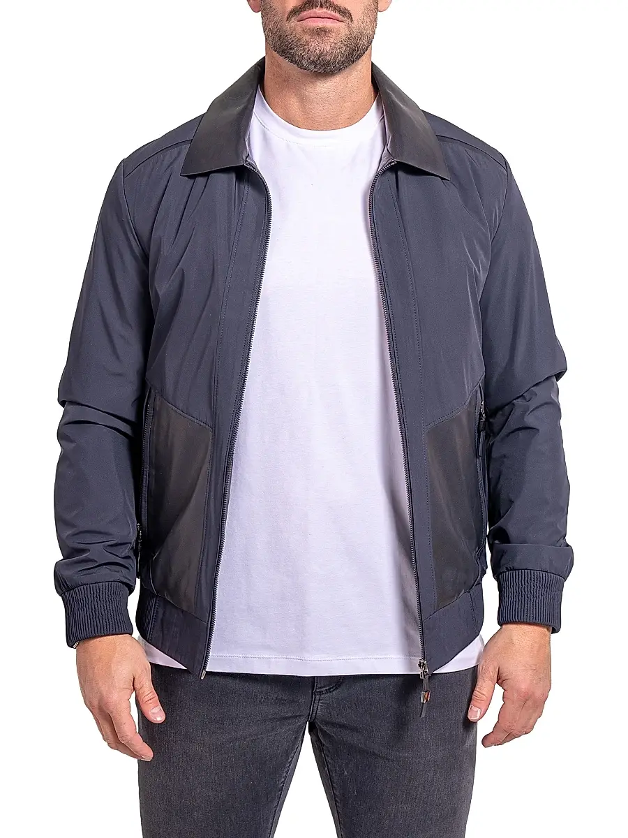 Maceoo Men's Ascension Leather Jacket | Thumbnail 2 Maceoo Men's Ascension Leather Jacket | Thumbnail 2