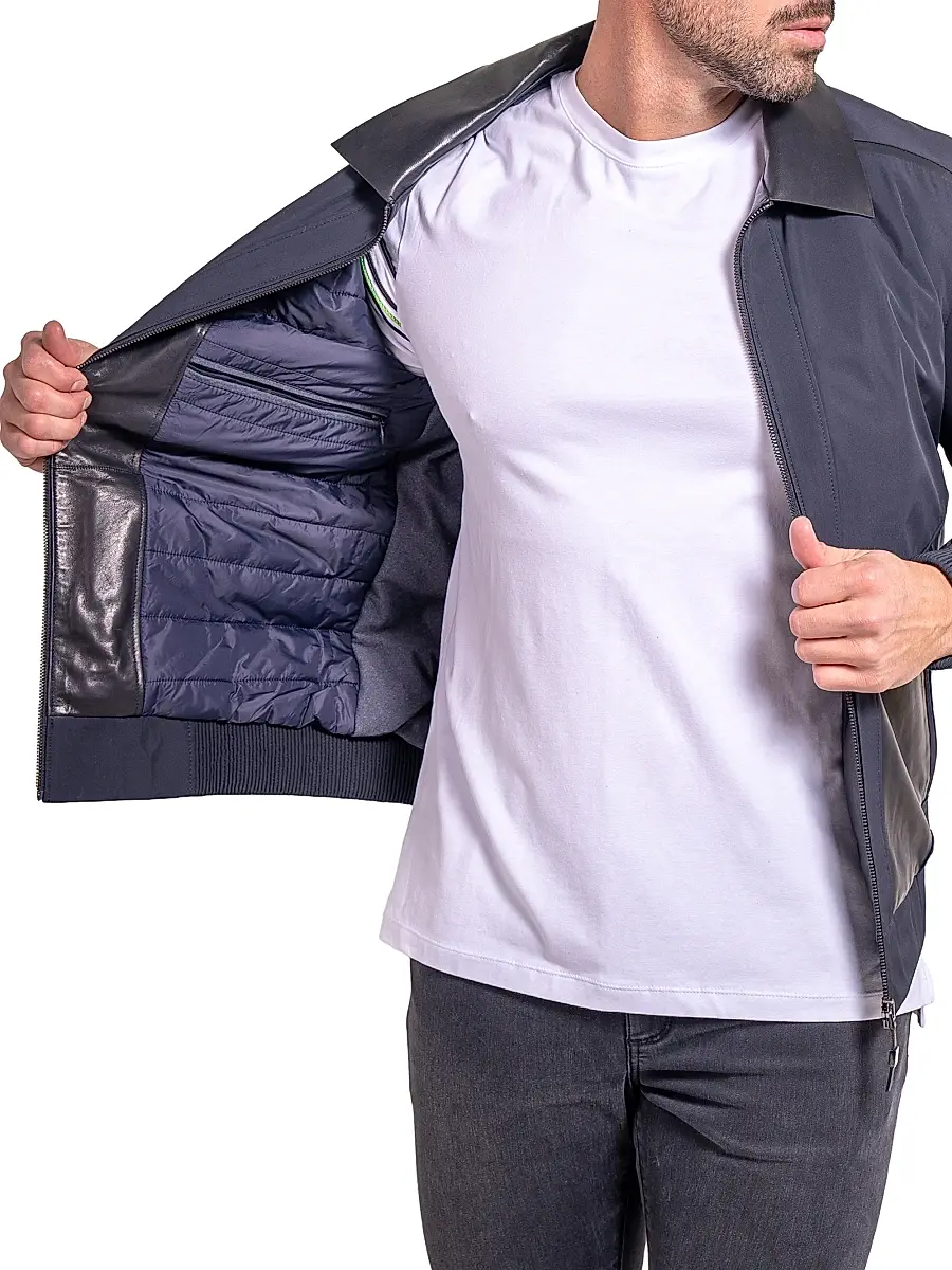 Maceoo Men's Ascension Leather Jacket | Thumbnail 5 Maceoo Men's Ascension Leather Jacket | Thumbnail 5