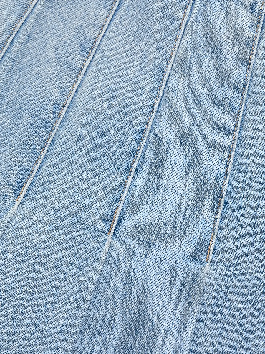 Alice + Olivia Women's Carter Denim Skirt | Thumbnail 7 Alice + Olivia Women's Carter Denim Skirt | Thumbnail 7