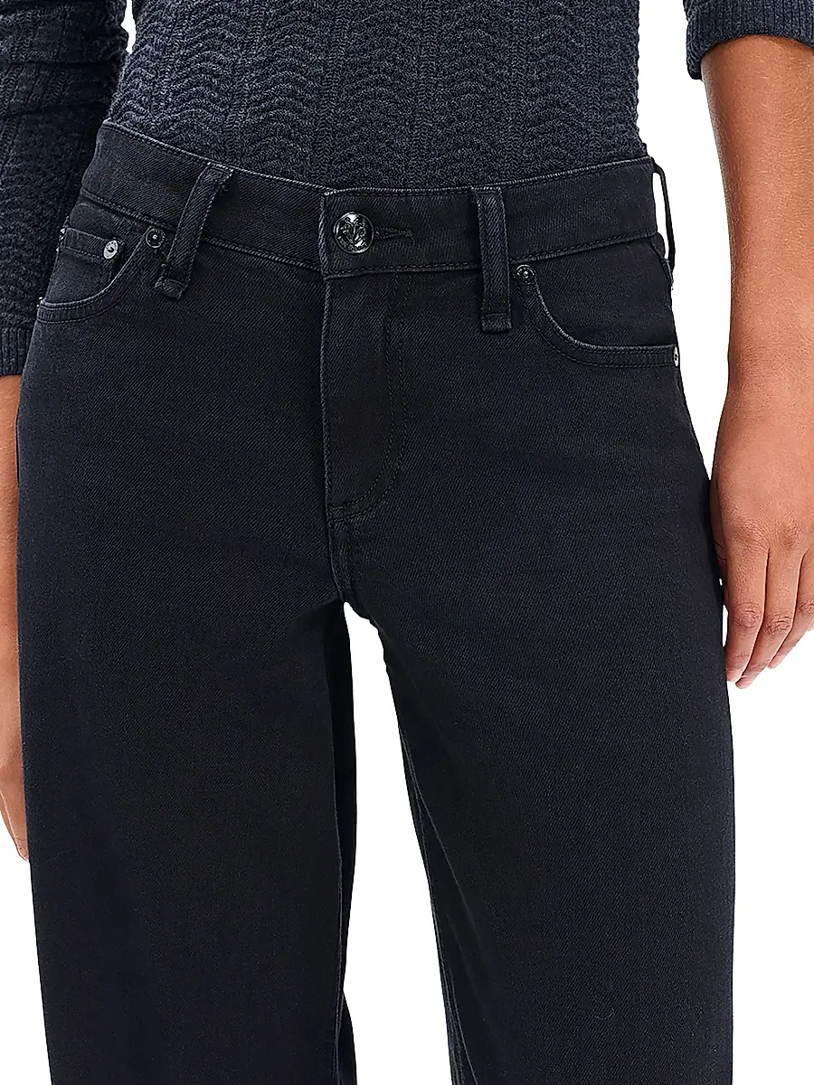 rag & bone Women's Aiden Low-Rise Wide-Leg Jeans | Thumbnail 5 rag & bone Women's Aiden Low-Rise Wide-Leg Jeans | Thumbnail 5