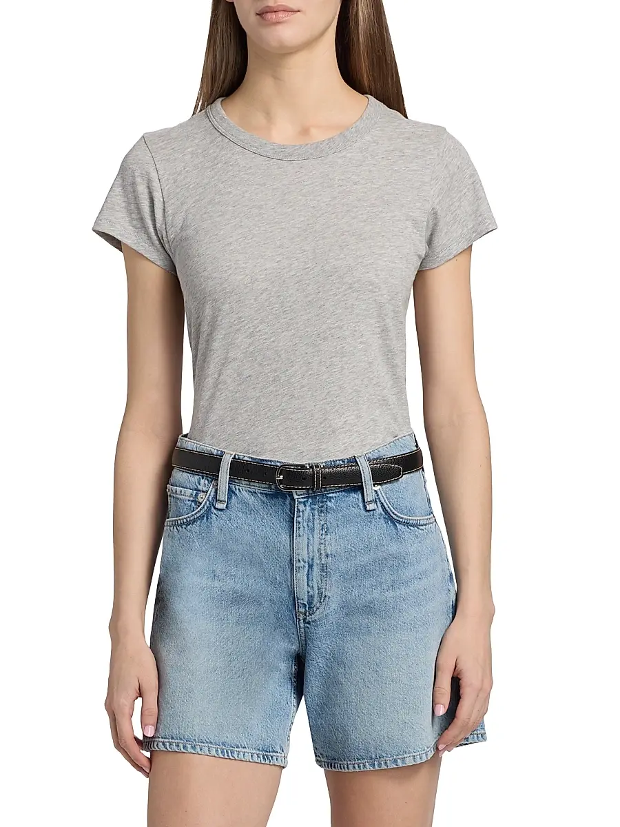 rag & bone Women's The Slub Cotton T-Shirt | Thumbnail 3 rag & bone Women's The Slub Cotton T-Shirt | Thumbnail 3