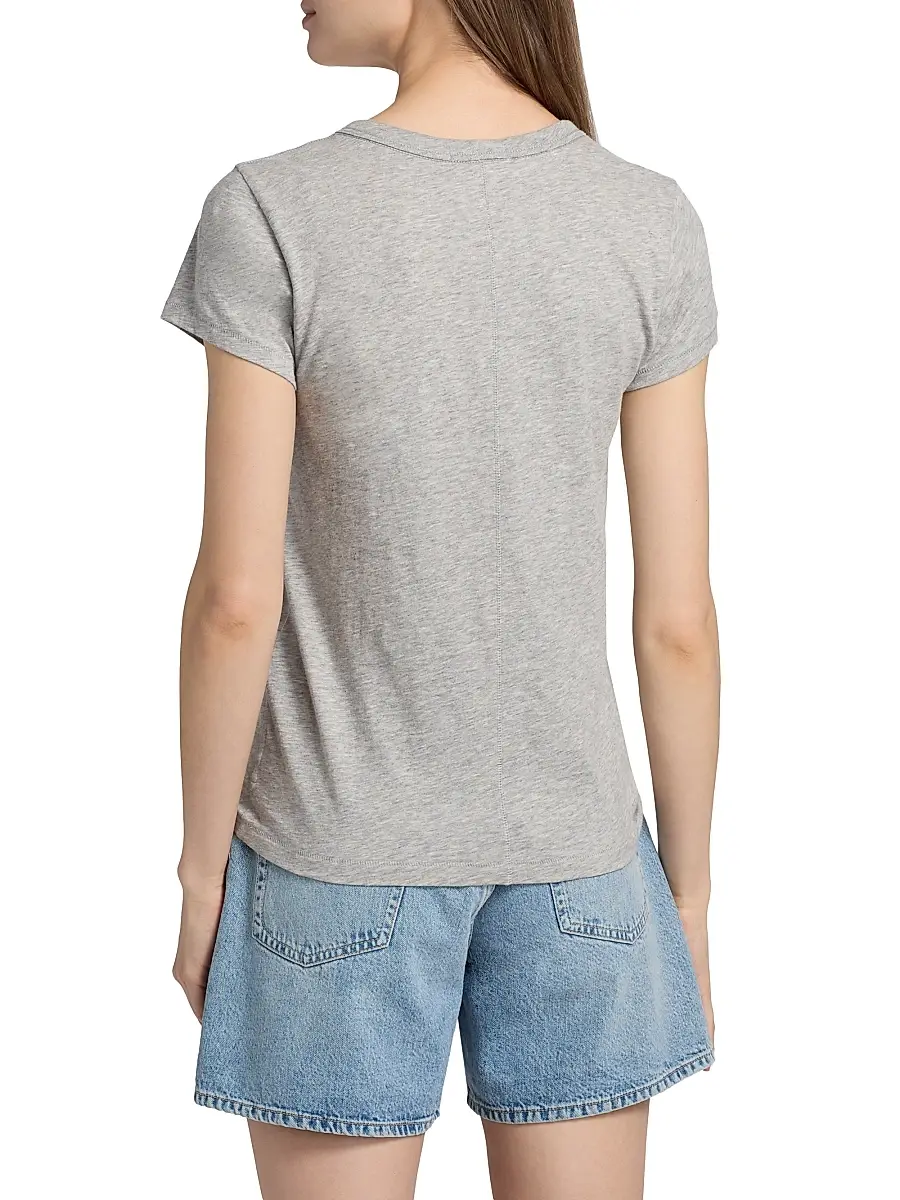 rag & bone Women's The Slub Cotton T-Shirt | Thumbnail 5 rag & bone Women's The Slub Cotton T-Shirt | Thumbnail 5