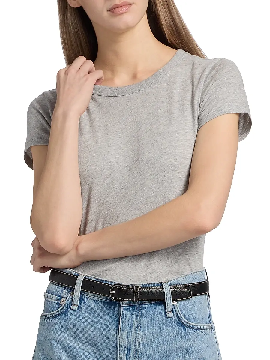 rag & bone Women's The Slub Cotton T-Shirt | Thumbnail 6 rag & bone Women's The Slub Cotton T-Shirt | Thumbnail 6