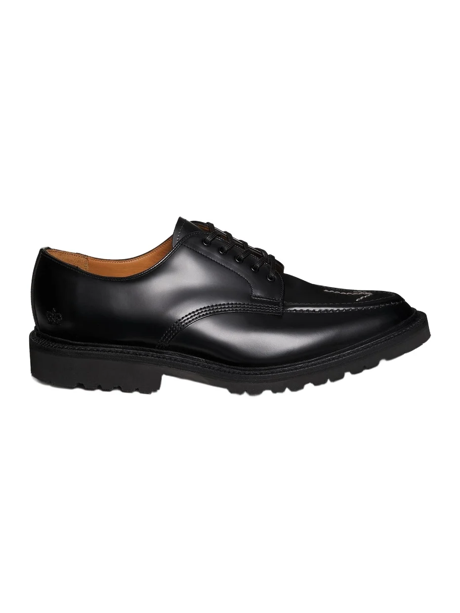 CDG Homme Men's Comme des Garçons PLAY x Sanders Glossy Leather Loafers