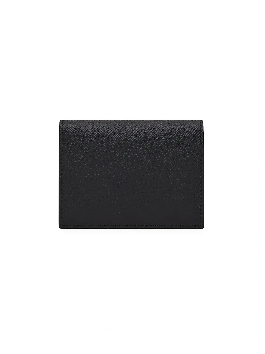 Ferragamo Men's Micro Gancio Bi-Fold Wallet | Thumbnail 4 Ferragamo Men's Micro Gancio Bi-Fold Wallet | Thumbnail 4