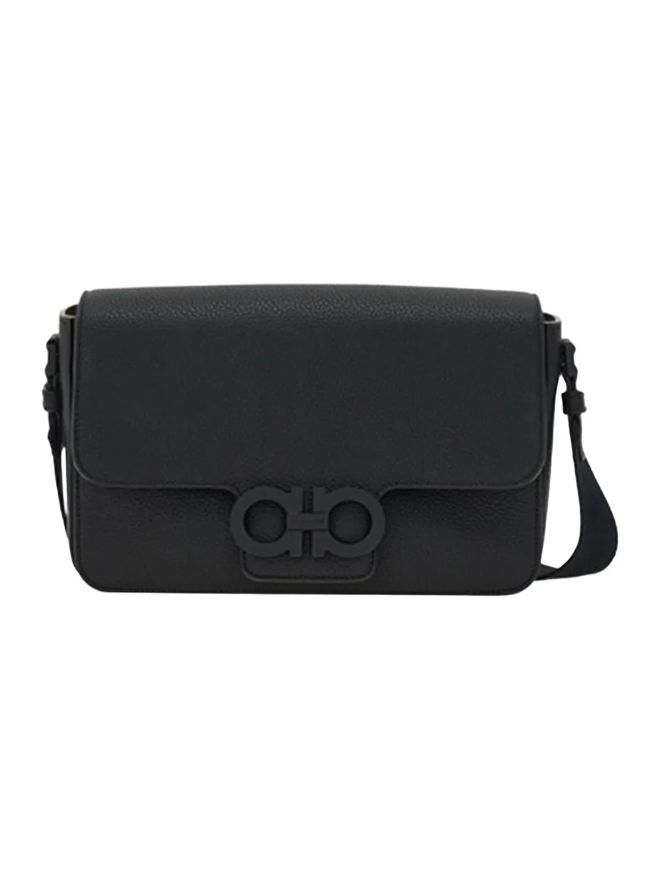 Men's Leather Lock Shoulder Bag Men's Leather Lock Shoulder Bag