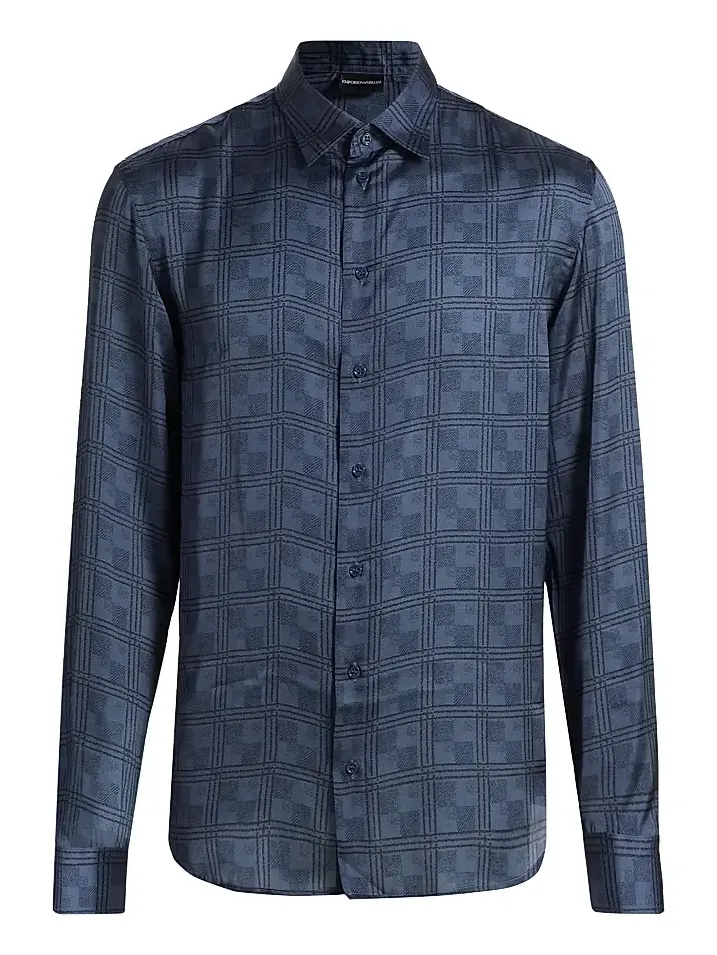 Men's Plaid Sport Shirt Men's Plaid Sport Shirt