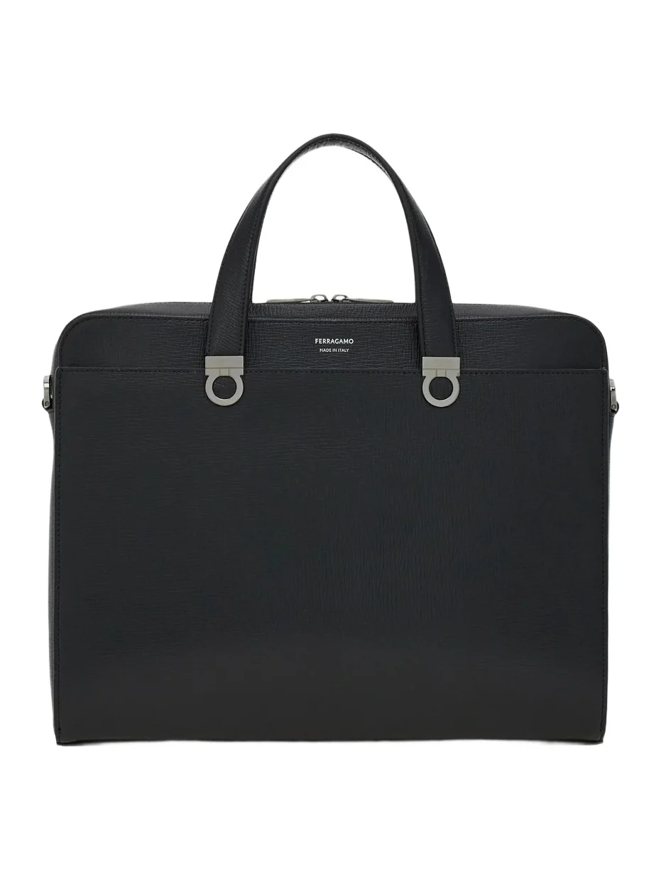 Men's Trading Hammered Leather Briefcase Men's Trading Hammered Leather Briefcase