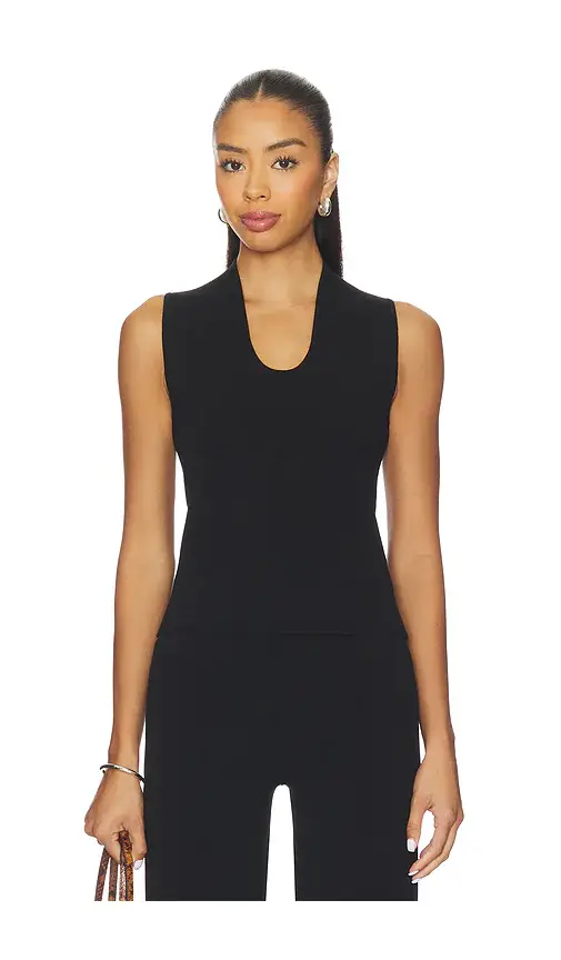 EAVES Pennie Scoop Knit Tank | Image 1 EAVES Pennie Scoop Knit Tank | Image 1