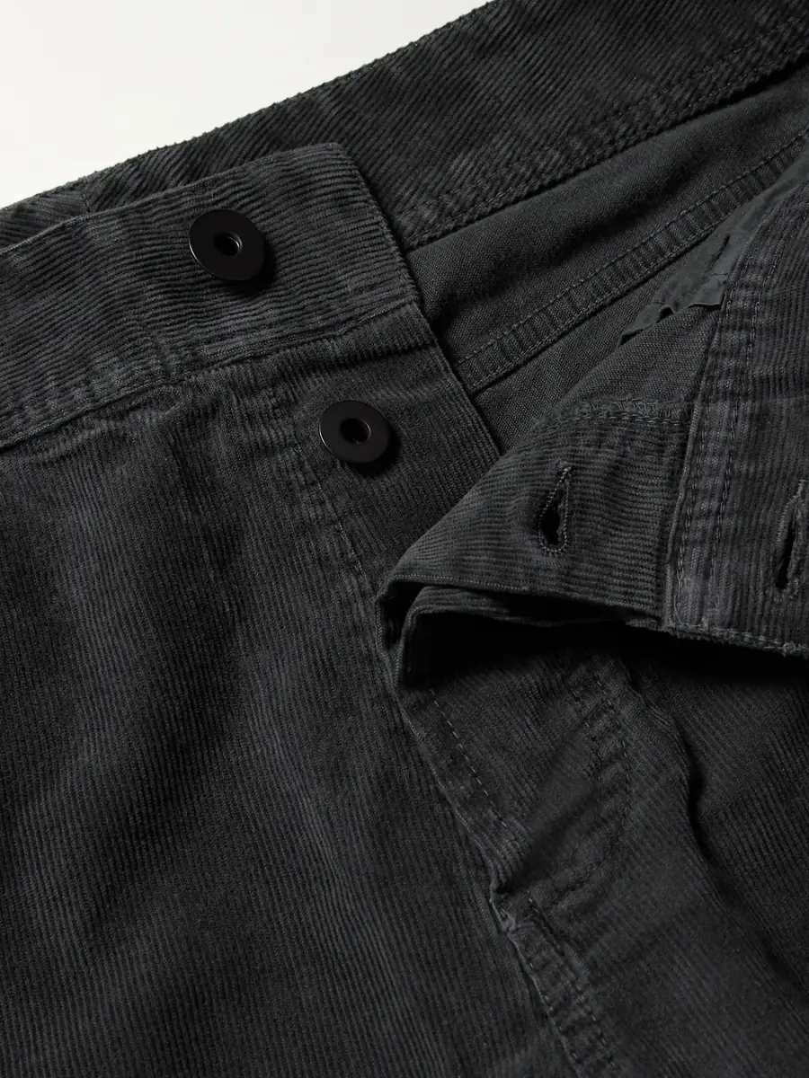 James Perse Slim-Fit Straight-Leg Cotton-Blend Corduroy Trousers - Men | Thumbnail 5 James Perse Slim-Fit Straight-Leg Cotton-Blend Corduroy Trousers - Men | Thumbnail 5